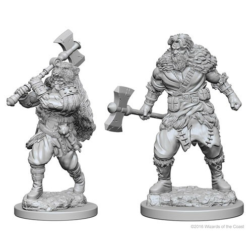 Nolzurs Marvelous Miniatures - Human Barbarian Male